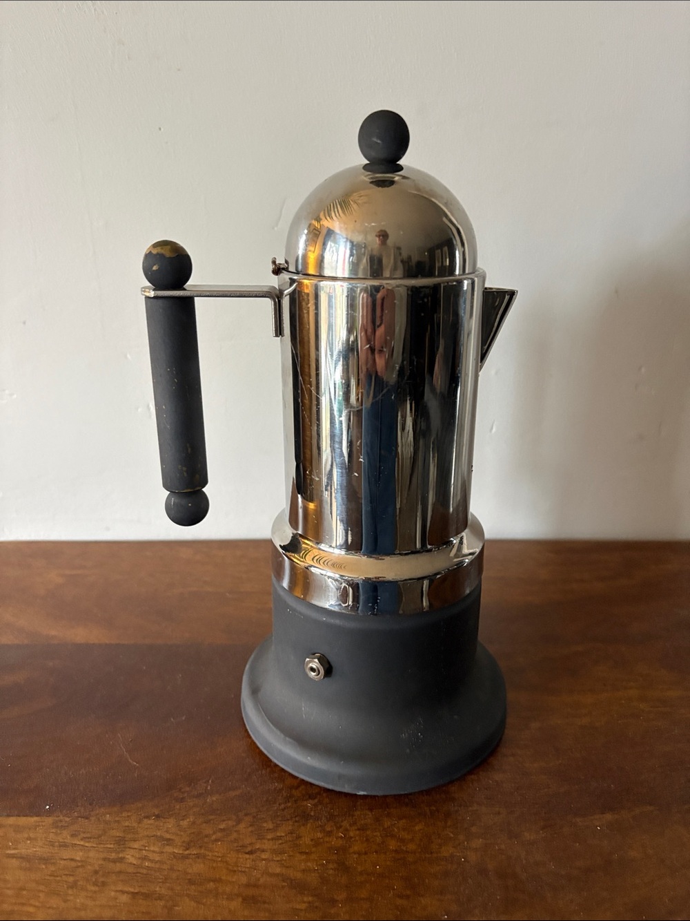 VINTAGE VEV VIGANNO - Kontessa Inox stovetop espresso maker - 6 cup